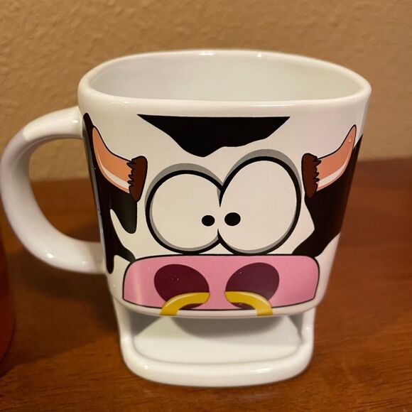 Brew Buddies Cow and Dog Coffee Hot Chocolate Ceramic Cups - Picture 4 of 14